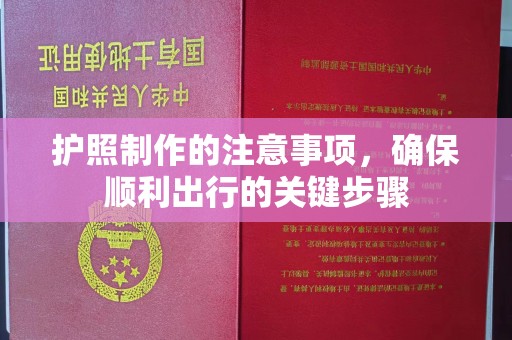 忠县护照制作的注意事项，确保顺利出行的关键步骤