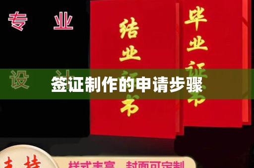 忠县签证制作的申请步骤